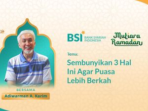 Mutiara Ramadan Adiwarman A. Karim: Sembunyikan 3 Hal Ini Agar Puasa Makin Berkah