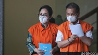 Jumlah uang yang diterima tersangka sebesar Rp 8,7 miliar.