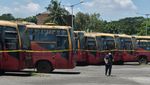 Potret Ratusan Bus Transjakarta Terbengkalai yang Bakal Dilelang