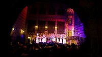 Pertunjukan tarian Tanoura ini digelar sebagai hiburan warga Mesir saat Ramadan.  