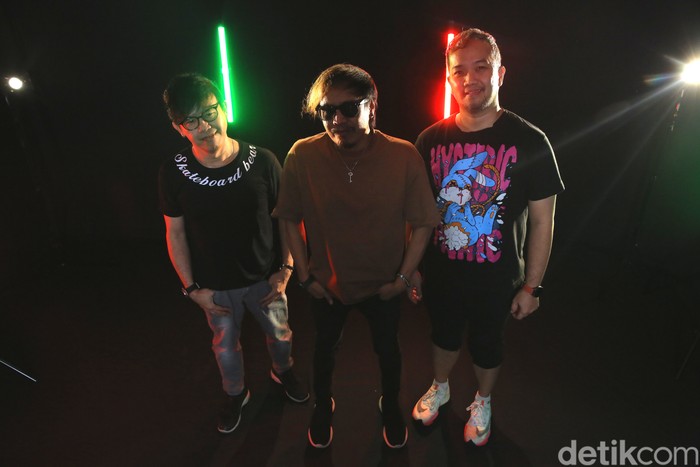 Radja Radja band saat hadir di Main Stage detikHOT