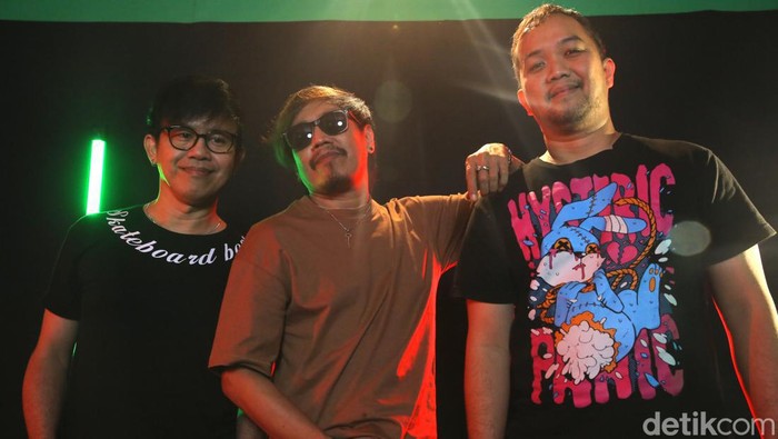 Radja band saat hadir di Main Stage detikHOT