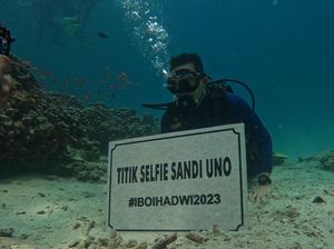 Sandiaga Jajal Snorkeling di Sabang, Begini Komentarnya