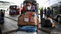 Sementara penumpang yang berangkat dari Terminal Pulogebang sekitar 2.511 orang.