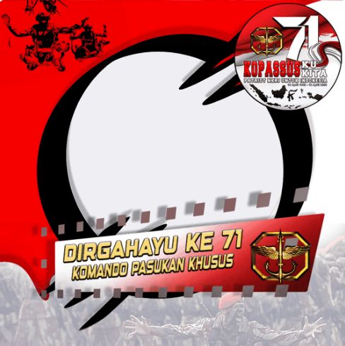 Hari lahir Komando Pasukan Khusus (Kopassus) diperingati setiap 16 April. Untuk meramaikan peringatannya, ada sederet twibbon HUT Kopassus 2023. Cek linknya!