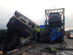 Kerasnya Benturan Laka Maut di Tol Boyolali, Warga: Kaca Rumah Bergetar