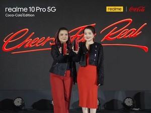 Kolaborasi Apik, realme Hadirkan realme 10 Pro 5G Coca-Cola Edition
