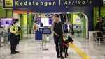 Anjing Pelacak Sisir Stasiun Gambir Jelang Puncak Arus Mudik