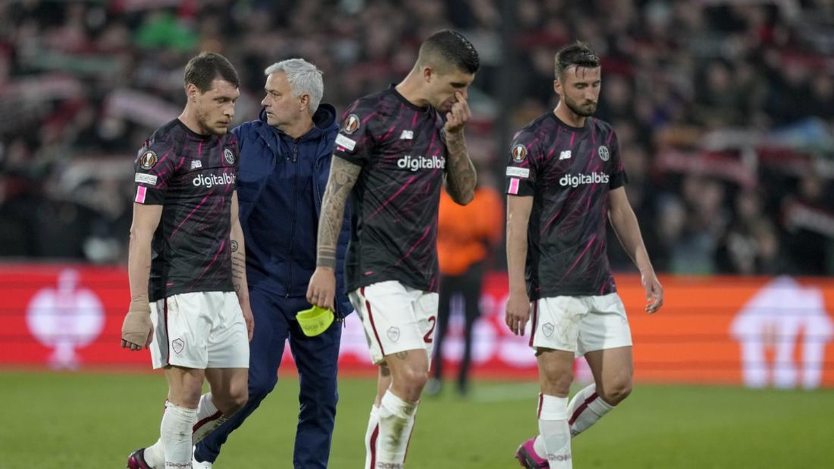 AS Roma kalah 0-1 di markas Feyenoord. (Foto: AP/Peter Dejong)
