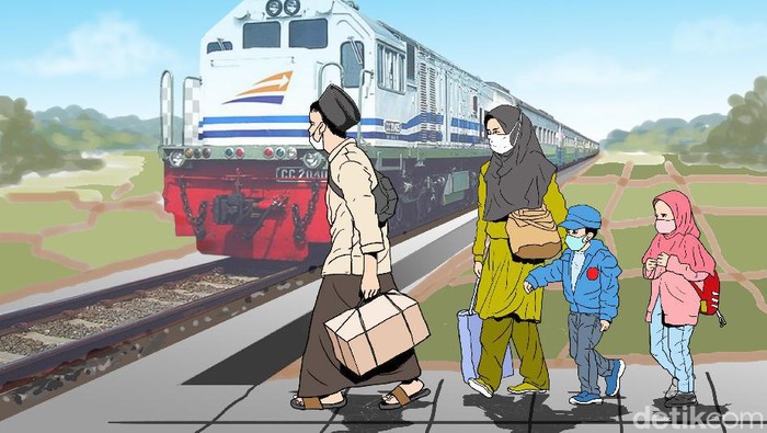 Masyarakat yang akan pulang kampung dengan kereta api perlu memperhatikan aturan mudik naik kereta api 2023. Syarat apa saja yang berlaku? Cek informasinya!