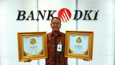 Bank DKI Raih TOP Digital Corporate Brand Award 2023
