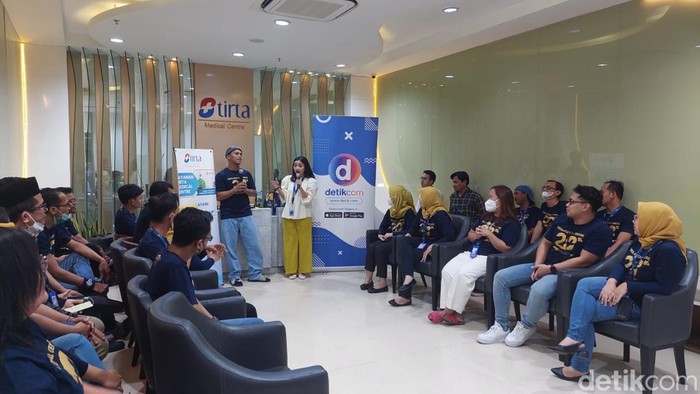 Bukberia detikcom di Tirta Medical Centre, Mega Kuningan