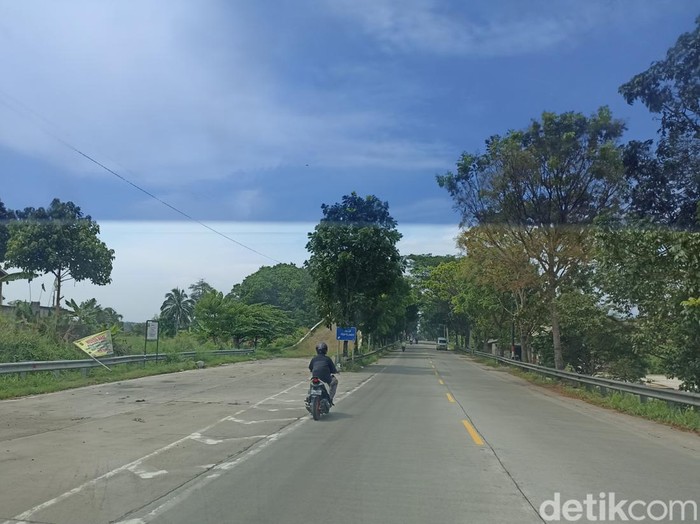 Escape area di Jalan Raya Cianjur-Sukabumi