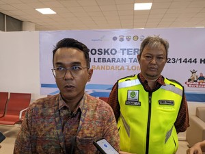 Puncak Mudik di Bandara Lombok H-3 Lebaran, 186 Personel Siaga
