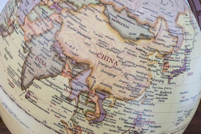 Ilustrasi peta China