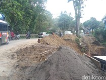 Jalur Majalengka-Kuningan yang Tertutup Longsor Kembali Bisa Dilintasi