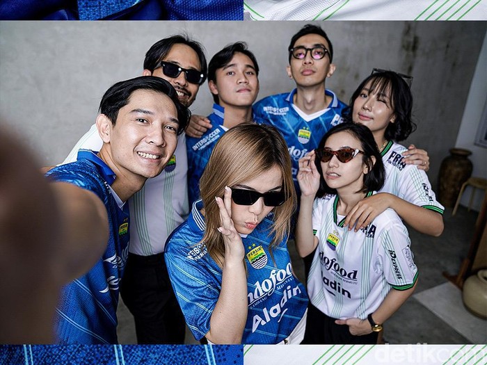 Jersey baru Persib untuk musim depan.