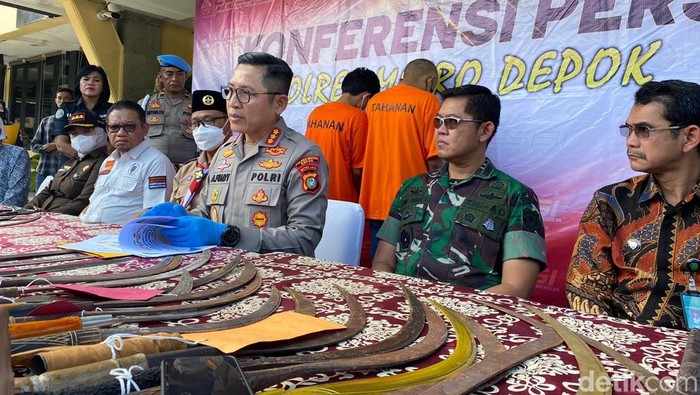 Kapolres Metro Depok Kombes Ahmad Fuady. (Devi/detikcom)