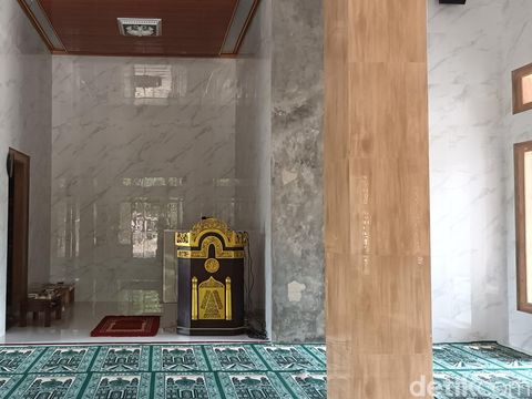 MAsjid Al-Fatah yang berada di Dusun Kowang, Sumberlawang, Sragen, Jumat (14/4/2023).