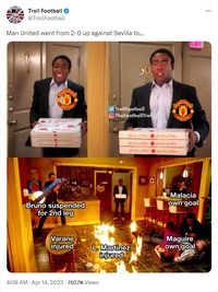 Meme MU VS Sevilla