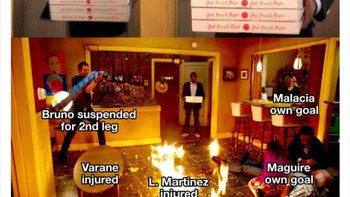 Pesta pizza urung sudah...  Foto: Twitter