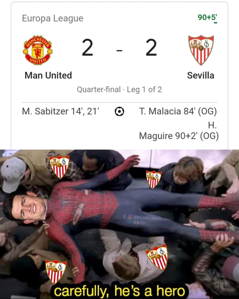 Meme MU VS Sevilla