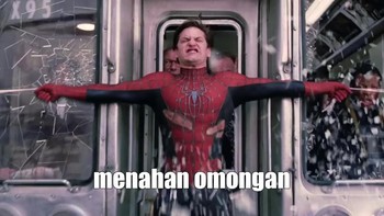 Maguire menahan omongan netizen. Tapi ini bukan Harry Maguire... Foto: Twitter