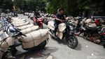 Potret KAI Mulai Angkut Motor Mudik Gratis dengan Kereta Api