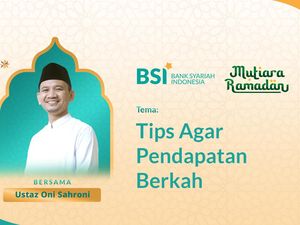 Mutiara Ramadan Ustaz Oni Sahroni: Tips Agar Pendapatan Berkah