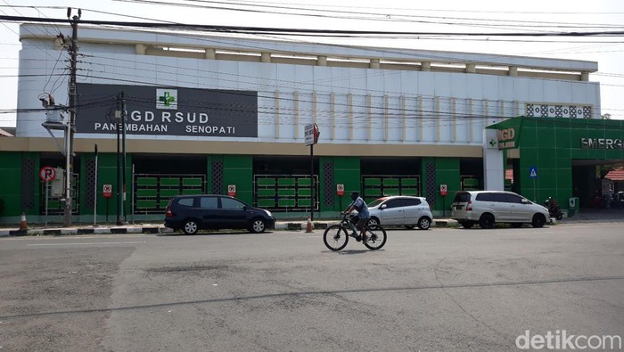 Gedung instalasi gawat darurat (IGD) rumah sakit umum daerah Panembahan Senopati (RSUDPS) Bantul.