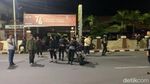 Foto Suasana Mapolres Pelabuhan Makassar Usai Diserang OTK