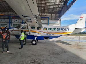 Kronologi KKB Tembak Pesawat Hendak Mendarat di Bandara Beoga