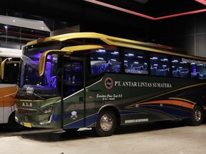 Fix Ganteng! Ini Bus Terbaru PO ALS dengan Bodi Laksana dan Sasis Mercy