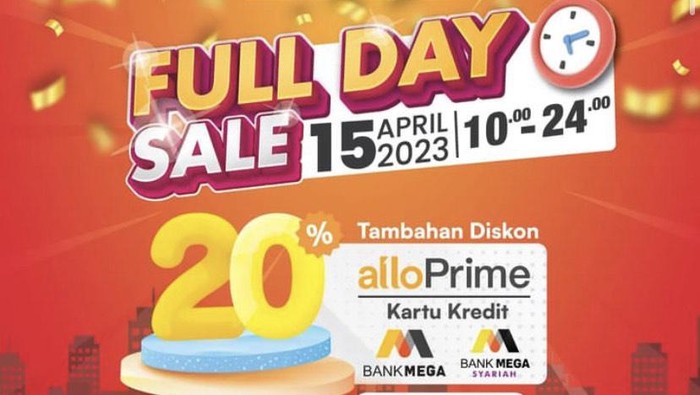Promo Full day Sale Transmart. (Istimewa)