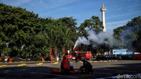 Simulasi ini merupakan simbol bahwa PT KAI tetap bersinergi dengan semua unsur.