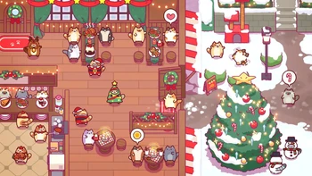 Untuk alternatif lain, gamer dapat mengunduh Cat Snack Bar. Pengembang akan meminta gamer untuk membantu para kucing yang berjualan makanan. Foto: (Google Play Store).