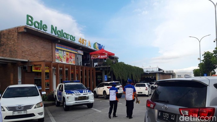 Rest Area 487 di Tol Boyolali, Jumat (14/4/2023).