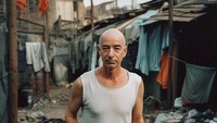 Kekayaan bersih Miliarder Jeff Bezos per April adalah USD125 miliar, menurut Indeks Miliarder Bloomberg dan Forbes, terlihat dalam kaus jogging dan tanpa lengan, sangat kontras dari penampilan normalnya yang mewah Foto: https://www.instagram.com/withgokul/