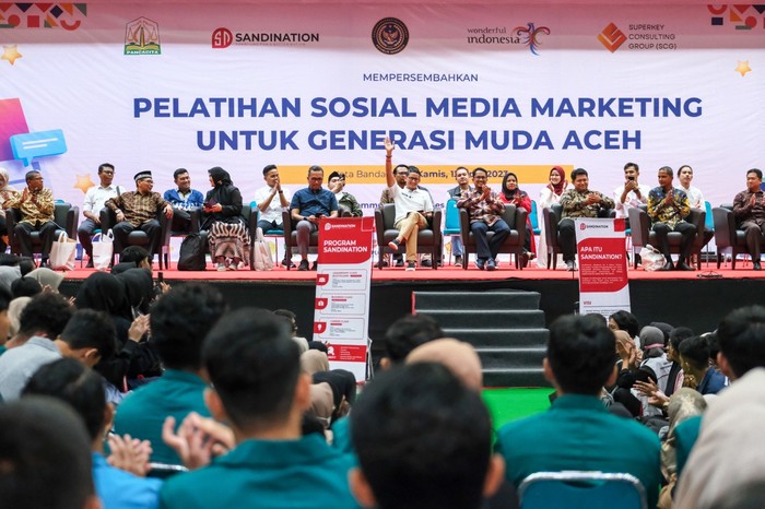 Sandiaga Uno di Aceh