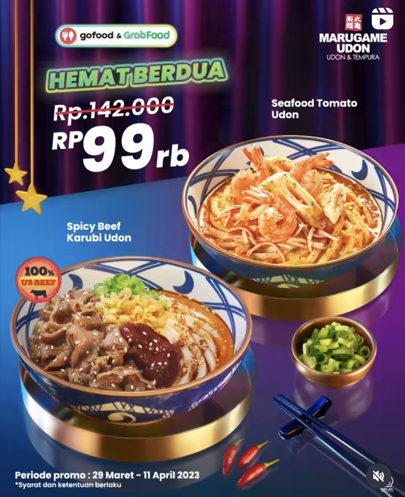 Sebelum Mudik, Ini 5 Promo Diskon Ayam Goreng hingga Udon yang Murah