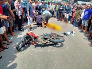 Pelajar di Kupang Tewas Ditabrak Truk, Tubuh Terpental ke Badan Jalan