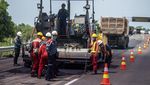 Sepekan Jelang Lebaran, Perbaikan Ruas Tol Kayu Agung-Palembang Dikebut