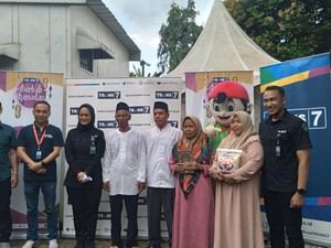 Ramadan Berbagi, Trans7 Bagi-bagi Ratusan Paket Sembako ke Warga Joglo