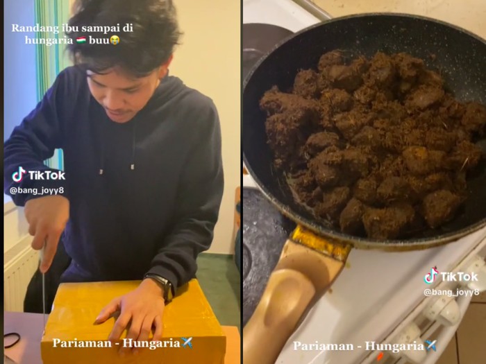 WNI dikirimi rendang