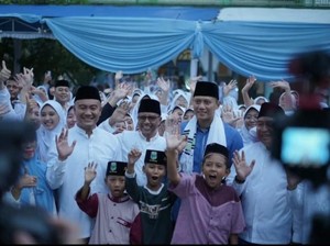 Safari Ramadhan di Tuban, AHY Didoakan Jadi Pemimpin Nasional