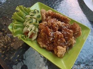 Nikmatnya Ayam Karage Saus Kurma di Blitar, Hanya Ada saat Ramadhan