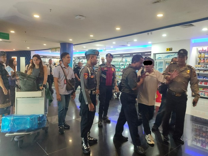 GIR saat diamankan di Bandara Ngurah Rai, Jumat (14/4/2023) malam.