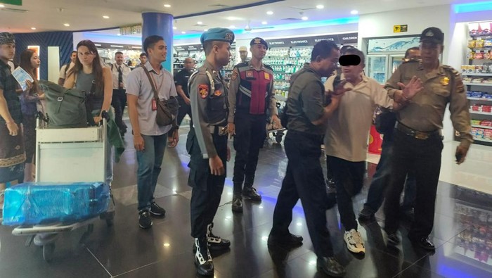 GIR saat diamankan di Bandara Ngurah Rai, Jumat (14/4/2023) malam.