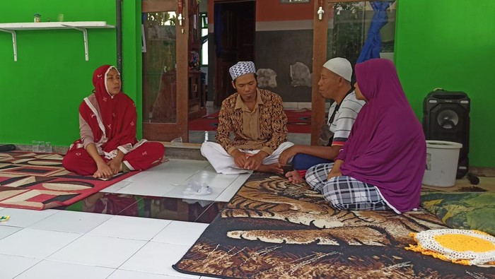 Rumah almarhum UM yang meninggal dunia karena DBD di Lingkungan Ujung Pesisi, Desa Tumbu, Kecamatan/Kabupaten Karangasem, Sabtu (15/4/2023).
