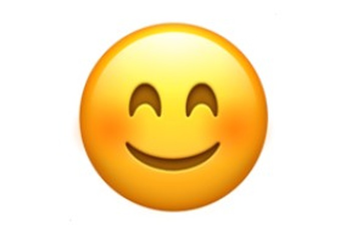 Emoji Tersenyum dan Mata Ikut Tersenyum Emoji tersenyum dan mata ikut tersenyum.